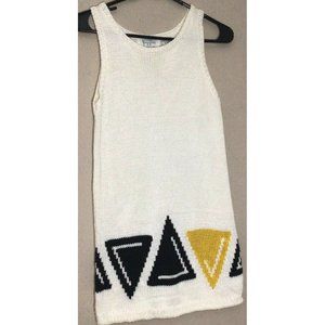 Vintage Jimmy Garcia Hand Loomed Sweater Top S